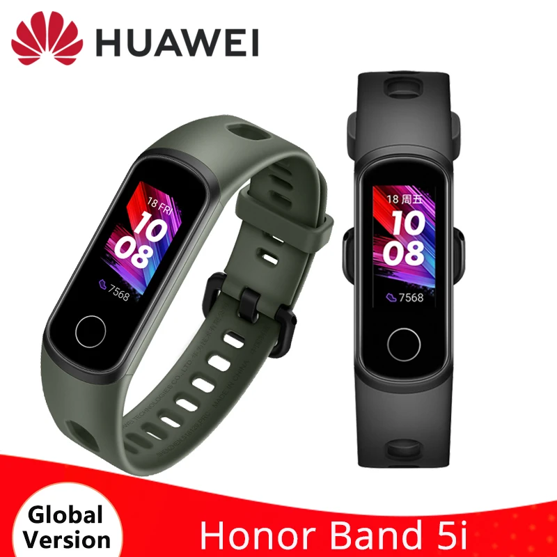 Смарт-браслет Huawei Honor band 5i с функцией измерения пульса и уровня кислорода в крови |