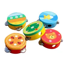Инструмент Детские колокольчики барабан детские колокольчики барабан музыкальный инструмент Детские ручные колокольчики