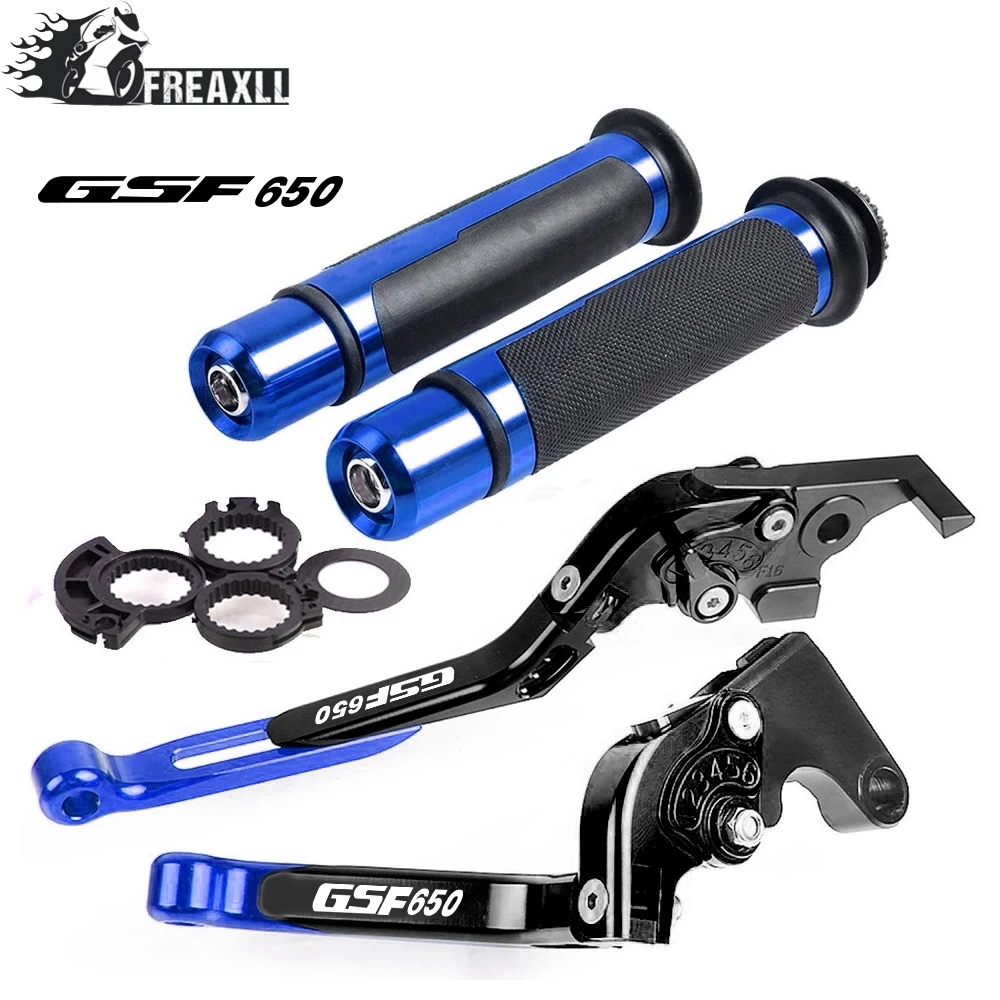 

For SUZUKI GSF BANDIT GSF650 2005-2006 Folding Extendable Adjustable CNC Aluminum Brakes Clutch Levers Handle Hand Grips Set