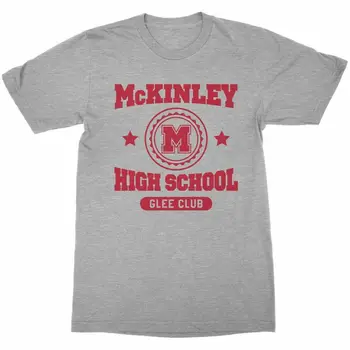 

Glee Mckinley Glee Club Gray Heather Adult T Shirt