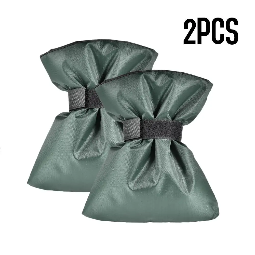 Green 2Pcs Outdoor Faucet Cover For Winter Antifreezing And Waterproof Outside Spigot Cover For Freeze Protection Yard Garden Faucet - Цвет: Green