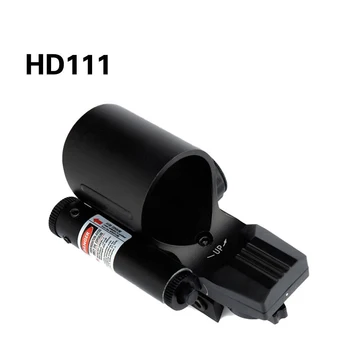 

Hunting Scope Red Dot Laser Sight HD111B with Red Laser Four-point Changing Sight 20mm Bayonet Airsoft Universal Accessories