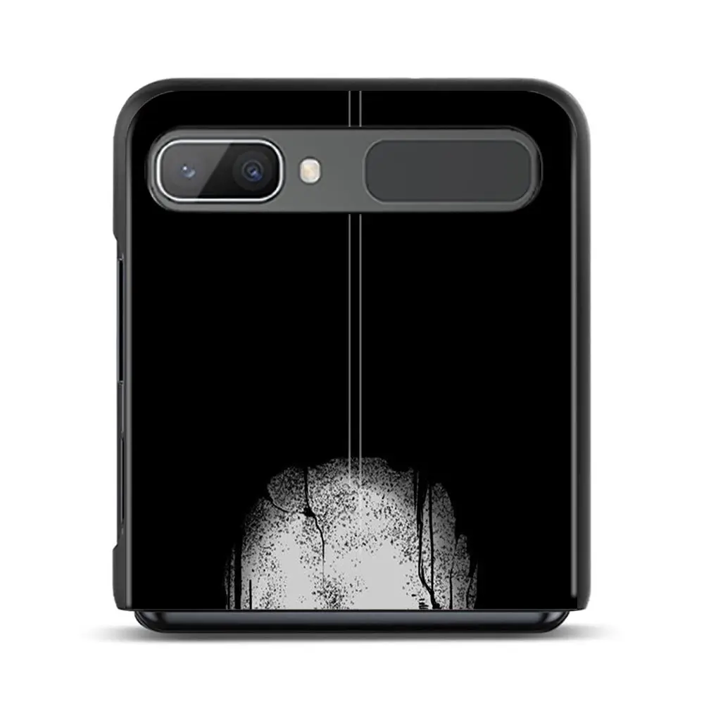 case for galaxy z flip3 Satanic Skull dark Smartphone Case For Samsung Galaxy Z Flip3 5G Z Flip 3 z flip ZF 5G Cover PC Capa Hard Funda Cover z flip3 case