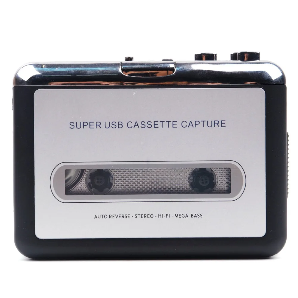Кассетный проигрыватель, портативный usb-кассетный плеер, записывающая кассета, конвертер, цифровой аудио музыкальный плеер, дропшиппинг