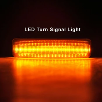 

2pcs Side Marker Lamps Light LR007954 XZQ100210L Ultrasonically sealed