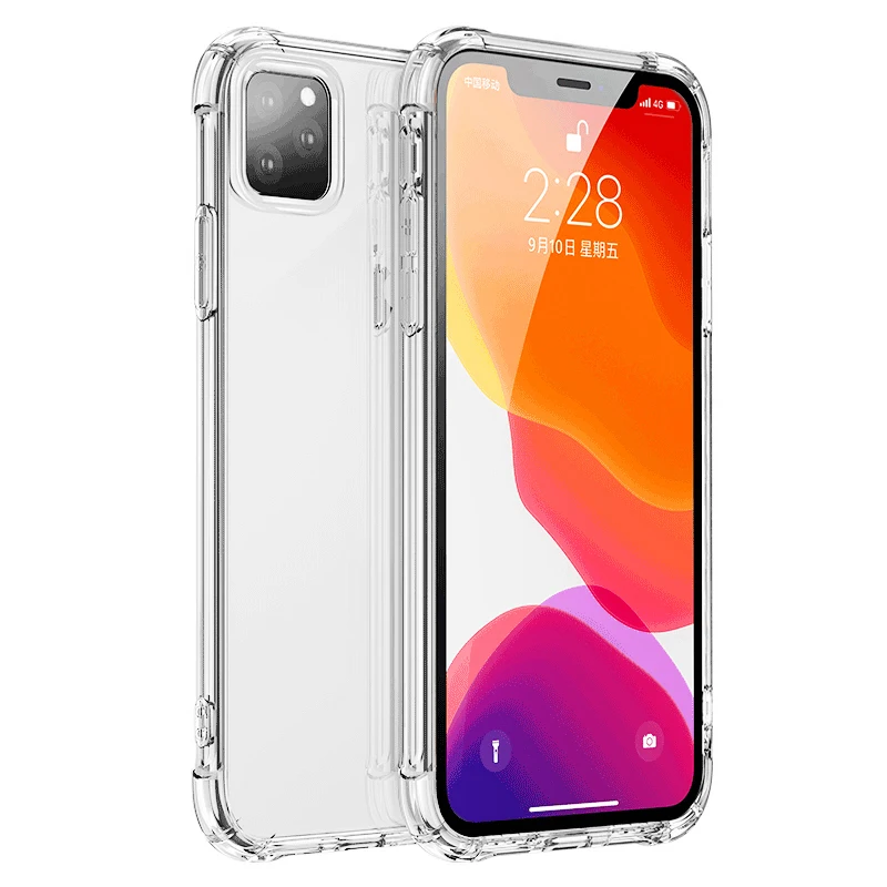 

Protective Phone Cases For iPhone 11 Pro Max Soft Clear Mobilephone Cover For iPhone 11Pro Shell Cases Smartphone Accessories