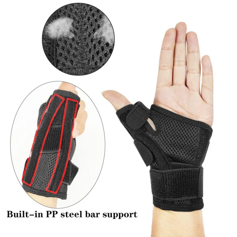 Wrist Support Thumb Sprain Fracture Brace Splint Wrist Hand Immobilizer Wrist Tendon Sheath Trigger Thumbs Protector New