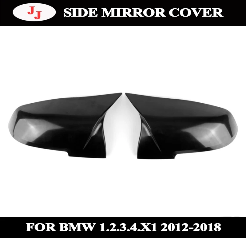 

Зеркало заднего вида крышка Кепки для хэтчбеков BMW серий 1 2 3 4 X м 220i 328i 420i F20 F21 F22 F23 F30 F32 F33 F36 X1 2 шт. черный глянец