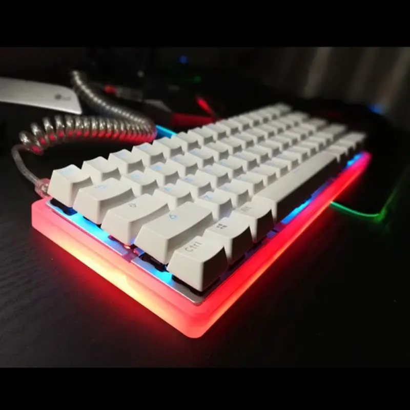 Матовый Акриловый чехол в виде ракушки PCB пластина для GH60 DZ60 Poker2 60% мини