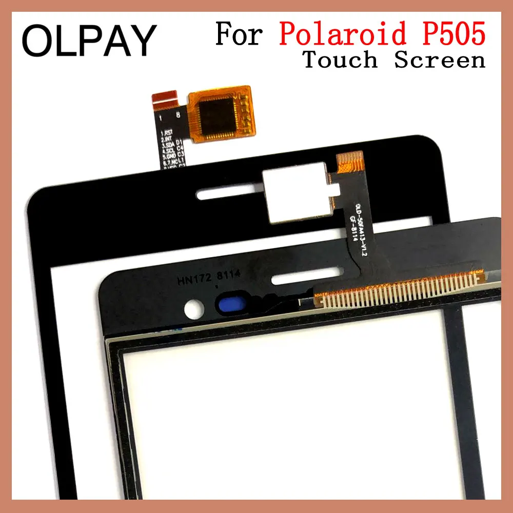 5,0 дюймов сенсорный экран для Polaroid P505 сенсорный экран дигитайзер Панель переднее стекло объектив сенсор ремонт и инструменты