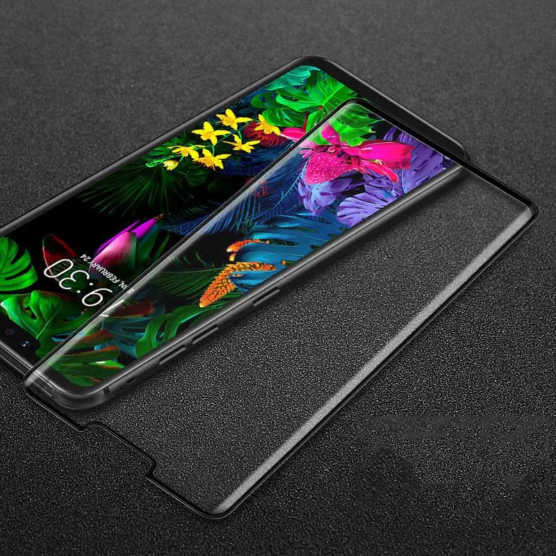 Закаленное стекло для LG K30/K40/K50/Q60/V40/V50/W30 полное покрытие экрана протектор пленка