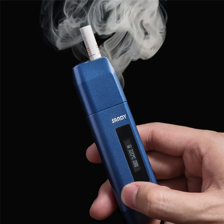 

ZZtech DY628 Heating not burn charging electronic cigarette vape up to 15 electron cigarett pod with LCD display vape kit