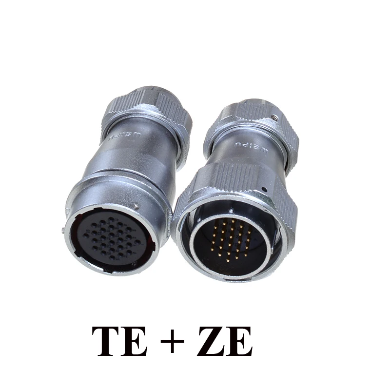 Оригинальные WEIPU WY28 коннектор TE + ZE 2 3 4 7 8 9 10 12 16 17 20 24 26 Pin зажимной кабель штекер In