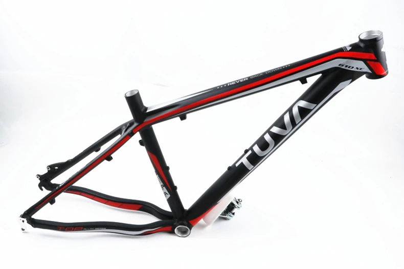 Discount TUVA 610XC MTB Bicyle Ultra Light Frame 1.5KG Aluminum Mountain 26*16 Inch Bike Frame 4