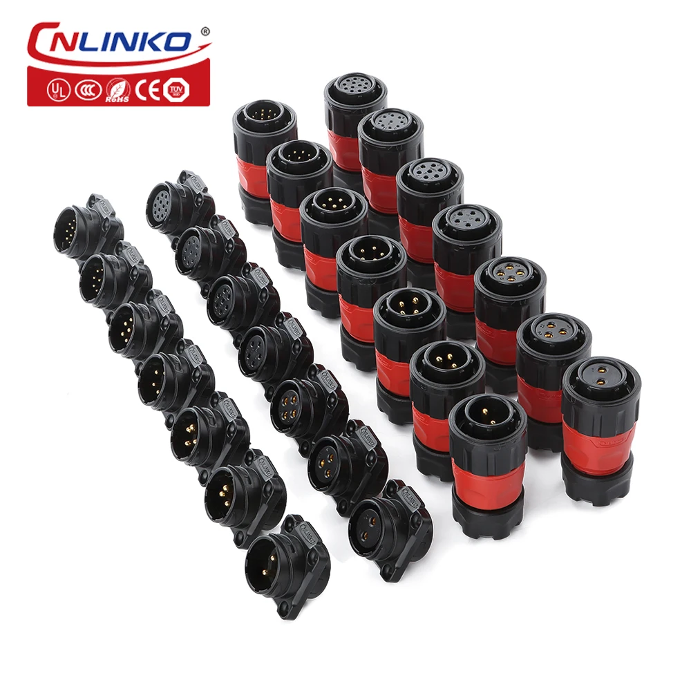 Electrical Equipment & Supplies CNLinko M20 2 Pin Waterproof Power