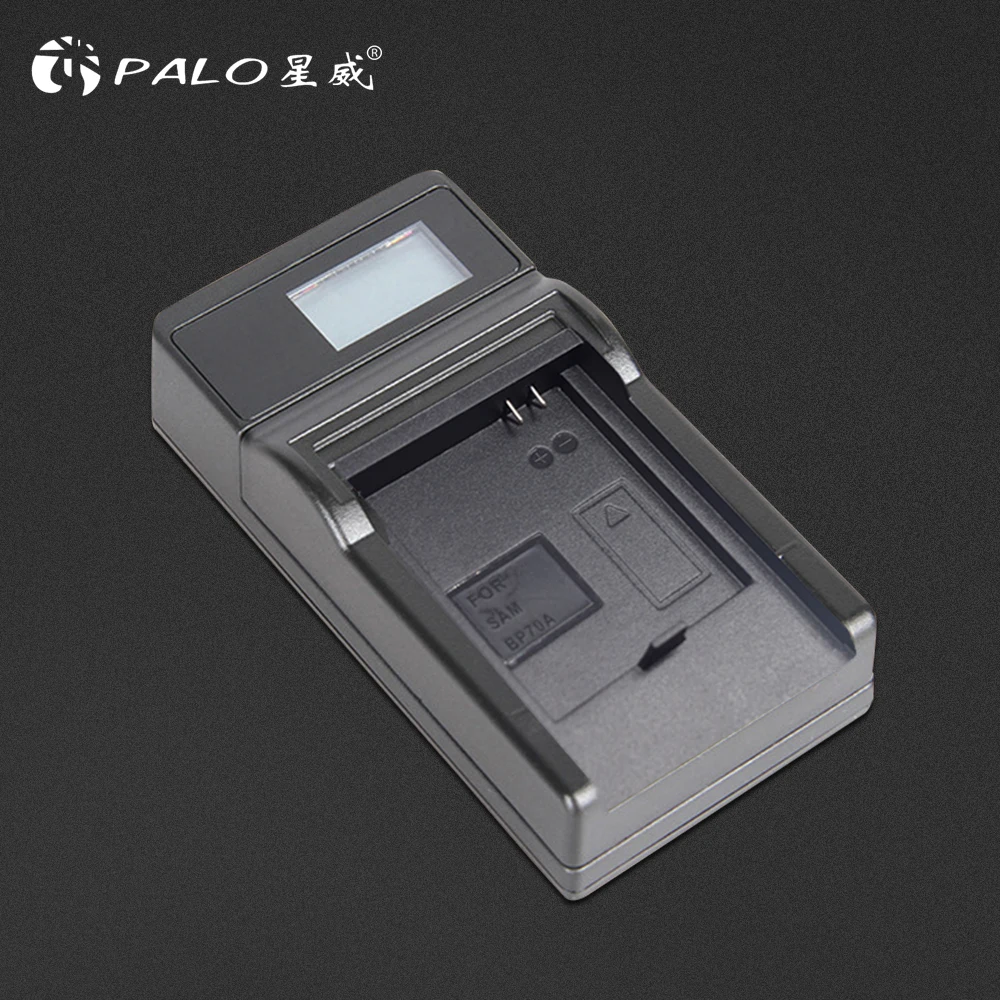 Зарядное устройство PALO для samsung BP70A BP 70A SL50 SL600 SL605 SL630 PL80 PL90 PL120 PL170 PL20 PL200 PL201 ES74 ES75 ES80