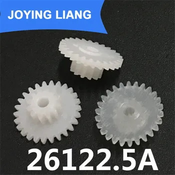 

26122.5A 0.5M Gears Diameter 14mm 26 Teeth + 12 Teeth Two Layer Gear 2.5mm Hole DIY Parts Accessories