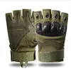 army tactical gloves tactical glove Military Shooting Paintball Airsoft Bike Motocross Combat Knuckle Hard Half Finger Gloves ► Photo 3/4