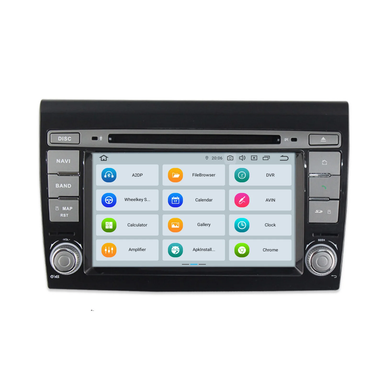 Sale COIKA 4+64G RAM Android 9.0 System Car Auto Stereo For Fiat Bravo GPS Navi Radio Multimedia Phonelink DVR Mirror Screen SWC BT 1
