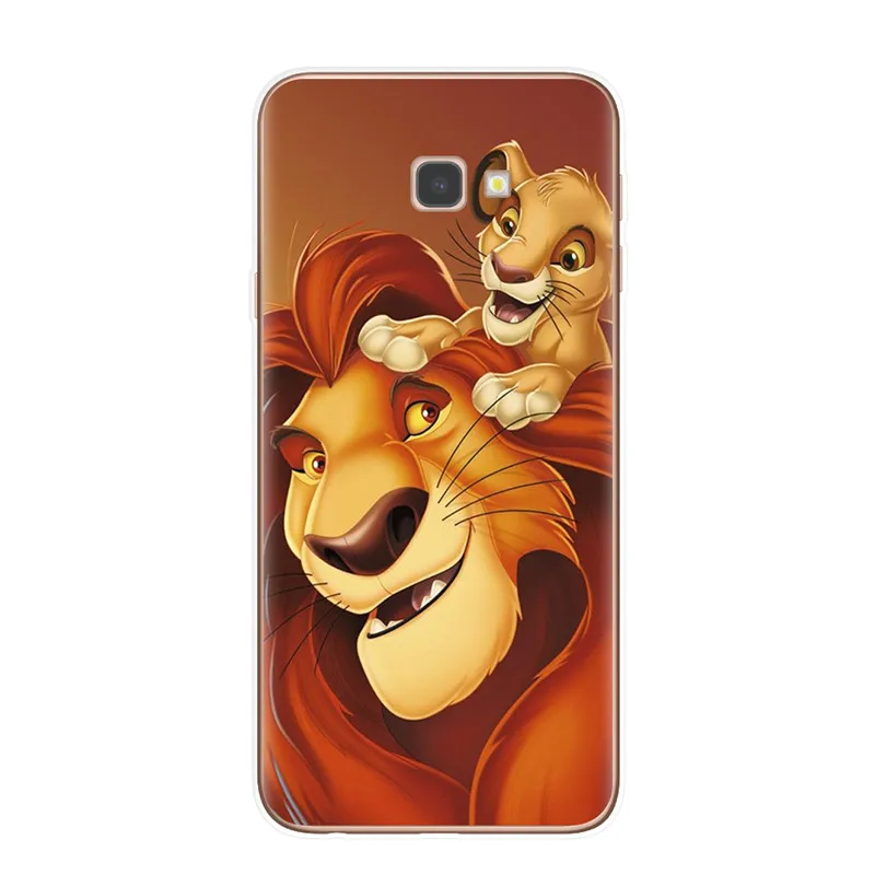 Роскошный чехол для телефона Lion King nala simba timon для samsung J3 J5 J7 J4 J6 Plus Note 8 9 10 Pro Coque Fundas - Цвет: T3575