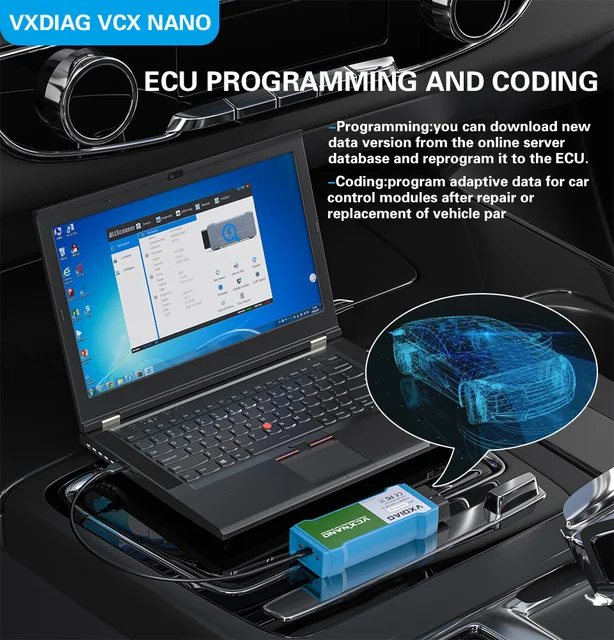 VXDIAG For JLR SDD car accessories Wifi obd2 code scanner programming VCX NANO For Jaguar V160 Diagnostic tools For Land Rover 3