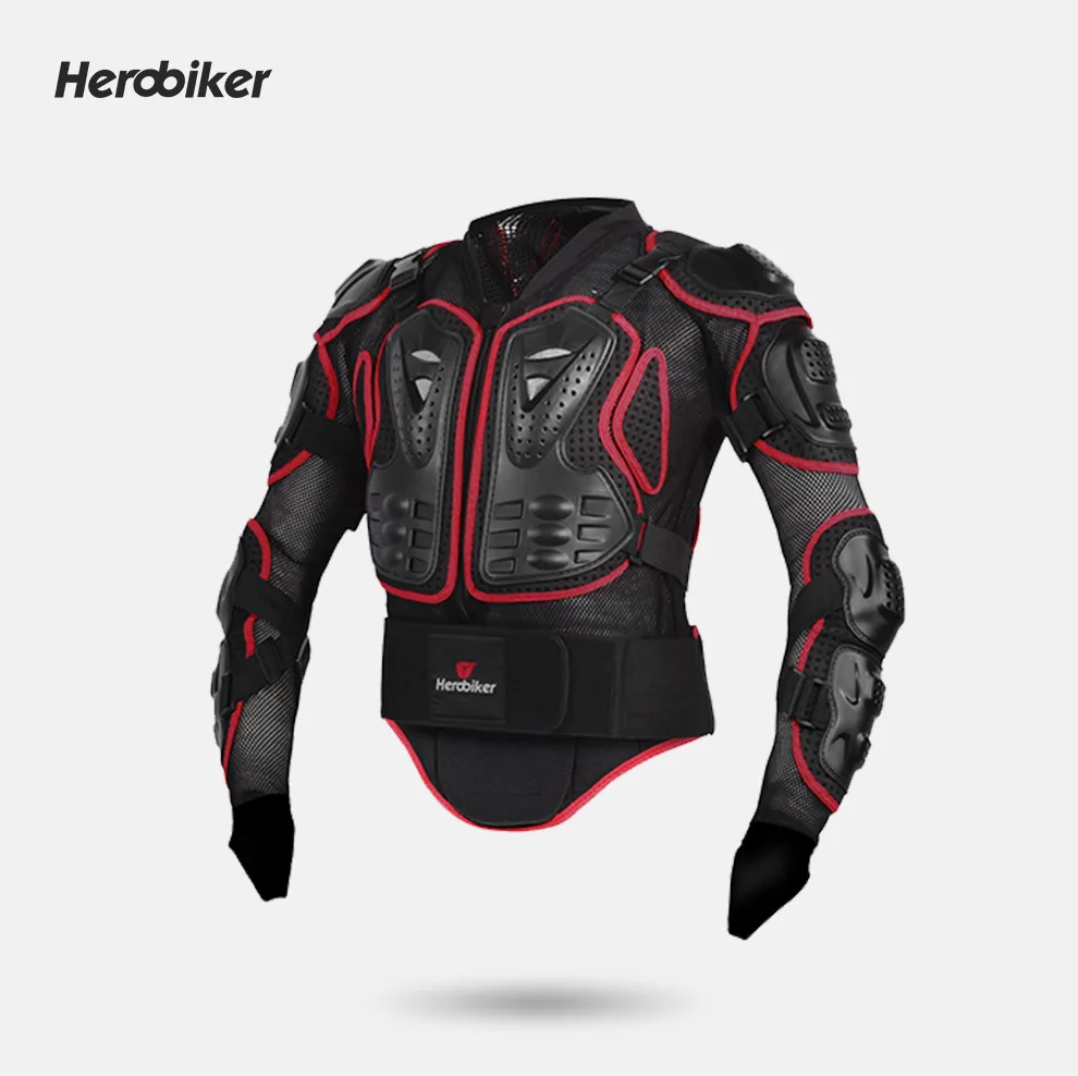 Herobiker для е-байка Защитная одежда внедорожный мотоцикл Костюмы одежда для верховой езды, не замненная Броня Костюмы Спортивная Броня