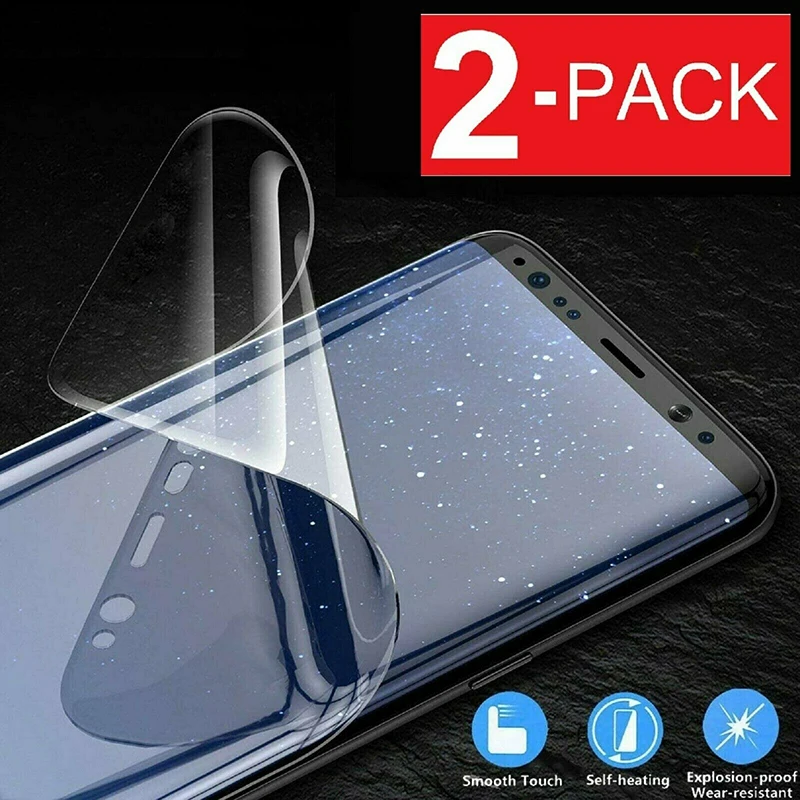 

2in1 package Clear Matte Full Cover Hydrogel Film for Samsung Galaxy Note 20 10 9 8 ultra S20 S10 S9 Plus Lite S10E 5G S8 200pcs