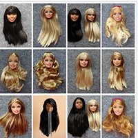 По E-packet Barbiees тело с 12 подвижными шарнирами и 5 шт. Оригинальная кукла голова DIY кукла выбирается случайным образом девочка игрушка - Цвет: B926
