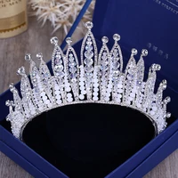 Diverse Silver Gold Color Crystal Crowns Bride tiara Fashion Queen For Wedding Crown Headpiece Wedding Hair Jewelry Accessories - Image 2
