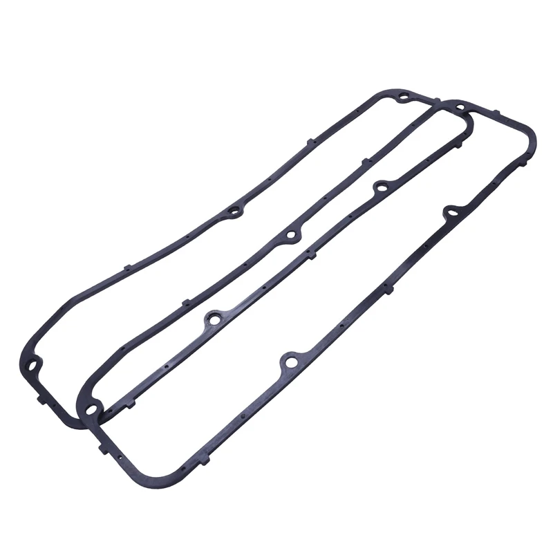 

For Ford FE 352 360 390 406 427 428 Steel Core Rubber Valve Cover Gaskets 3/16 Inch New!