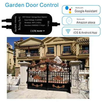

Smart Garage Door Switch Electric Garage Door Controller WiFi Smart Amazon Echo Voice Control Switch Automatic Door Operators