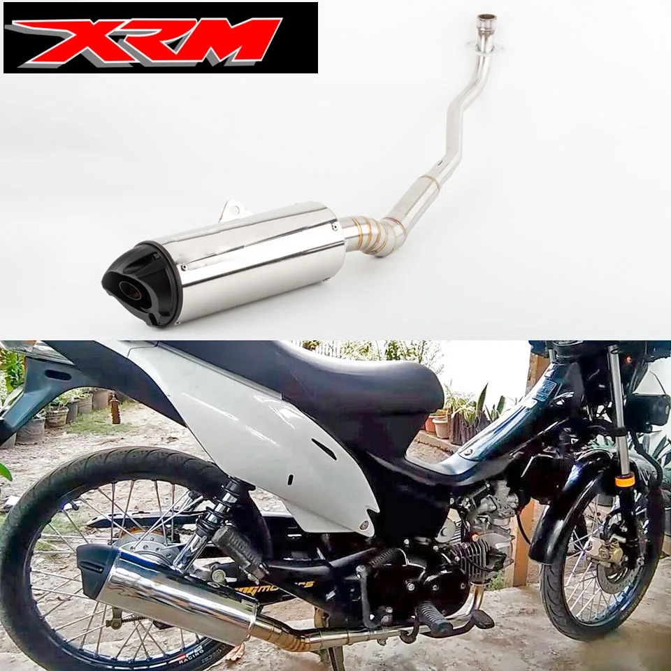 Выхлопная труба из нержавеющей стали для скутера XRM125 | Автомобили и мотоциклы