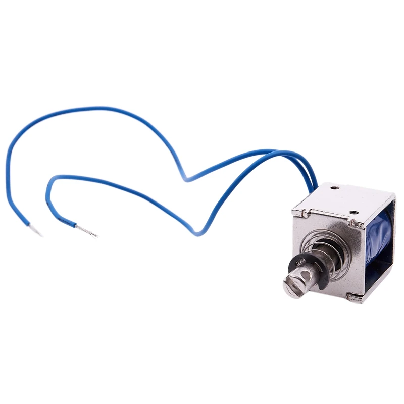 DC 12V 2A Тяговый линейный Электромагнит 10 мм 20N