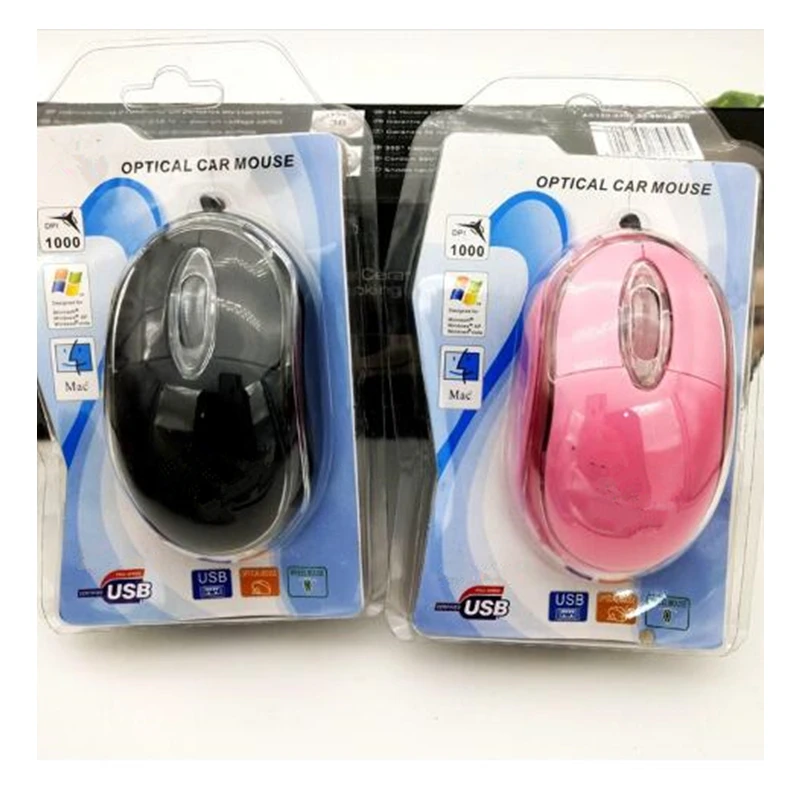 10 шт./партия USB оптическая ПК мышь проводная мышь для ноутбука с экономичной упаковкой для продвижения компьютерной мыши