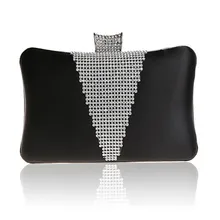 Свадебные туфли со стразами Повседневный клатч Для женщин V в форме бриллианта Дизайн Свадебные вечерние сумки клатч цепочки для вечеринки клатч кошелек WY96