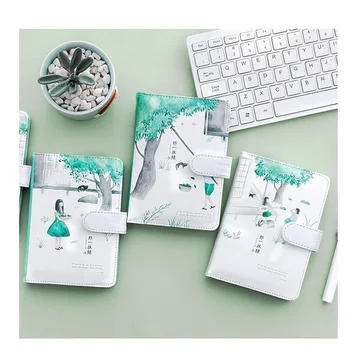 

Original Bright Simple Notebook Student's Cute Colored Page Diary Agenda Paper Organizer Planners Monthly Planner Pocket Planner