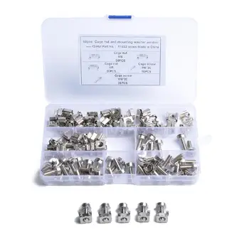 

50pcs/Box Cage Nuts M5 + Mounting Screws M5*20