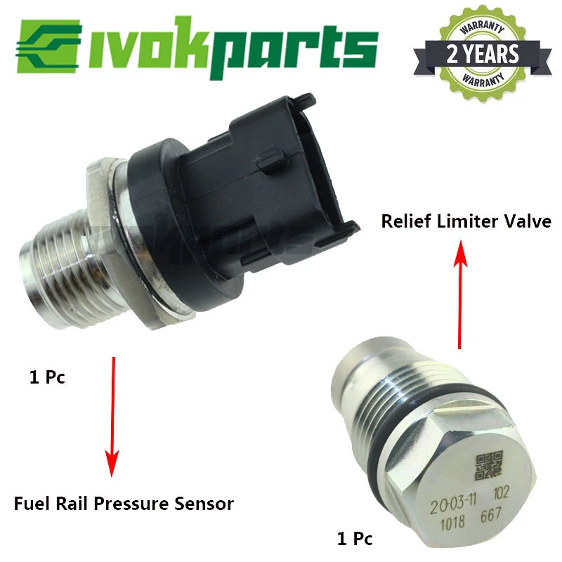 Juego de reparación de presión del riel de combustible + Válvula limitadora de alivio) para NISSAN Primastar, RENAULT, Mascott 1110010018, 0281|Sensor de presión| - AliExpress
