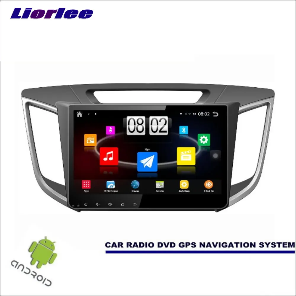 

Liorlee Car Android Player Multimedia For Hyundai IX25/Cantus/Creta Radio Stereo GPS Nav Navi ( No CD DVD ) 10.1" HD Screen