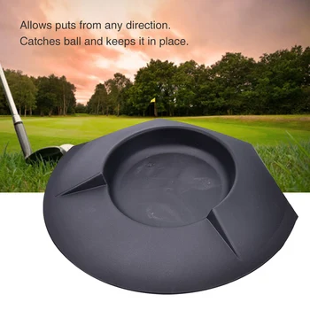 

Golf Practice Hole Outdoor Plastic Indoor Sports All Direction Putting Cup Training Aid Tools Lightweight Portable High Strengt
