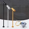 LED Spotlight 3W 12V Jewelry Display Lamp 10/20/30cm Post Lamp Phone Store Showcase Desktop Lights Rotatable 220V Upright lamp 6