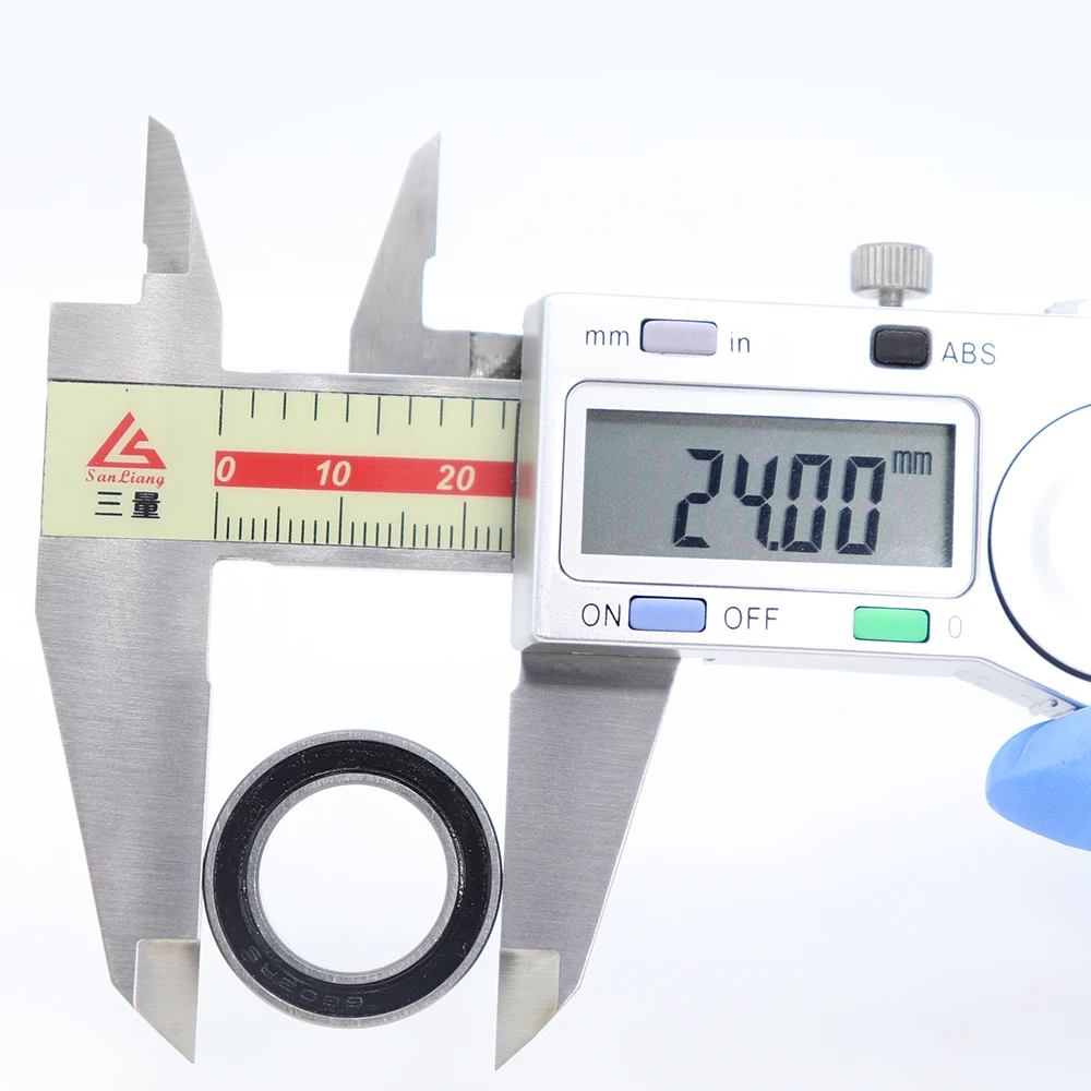 Roulement 6802 2RS SS Acier Inoxydable 61802 15 mm x 24 mm x 5 mm Roulement 6802 2RS SS Acier Inoxydable 61802 15 mm x 24 mm x 5 mm