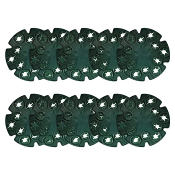 

20Pcs Bamboo Wig-Wam Holder Cane Support Caps Garden Cane Grips for Climbing Plants Peas Beans Support Structure