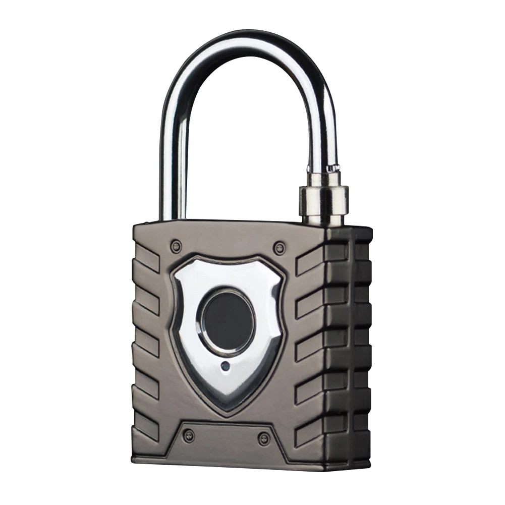 

Fingerprint Smart Padlock Zinc Alloy Door Lock Keyless Waterproof USB Rechargeable Cabinet Electronic Security Quick Unlock Home