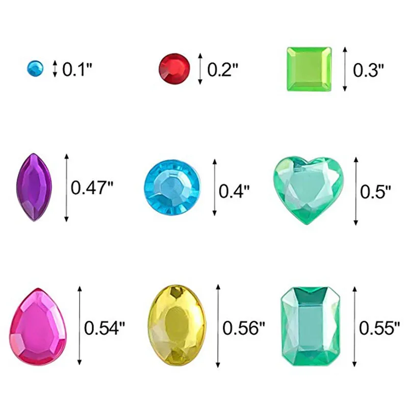 81 шт Ассорти размер самоклеющиеся стразы наклейки Bling Craft Jewels Crystal Gem для телефона