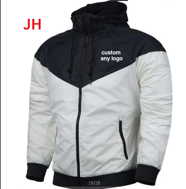 JH популярные куртки для Для мужчин s Новинка в стиле пэтчворк и КолорБлок Куртка-кардиган модный спортивный костюм пальто Для мужчин в стиле «хип-хоп» куртка в уличном стиле SA-8 - Цвет: white