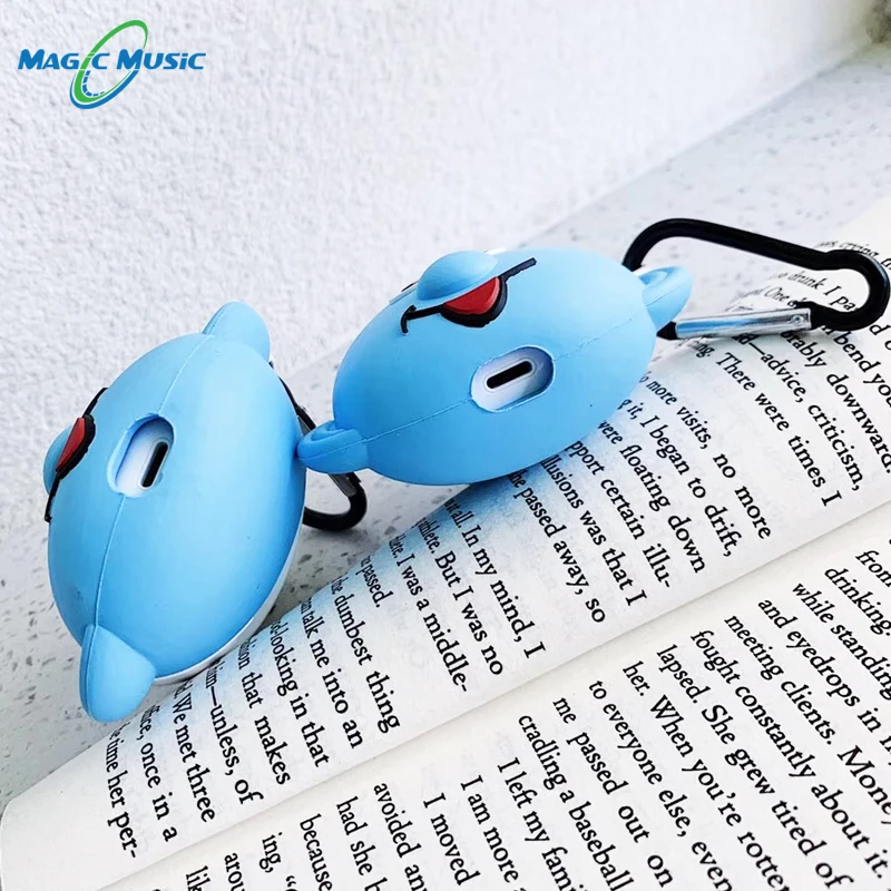 Magic Music беспроводной чехол для наушников с bluetooth для Apple airpods 2 чехол силиконовый чехол для airpods с брелком