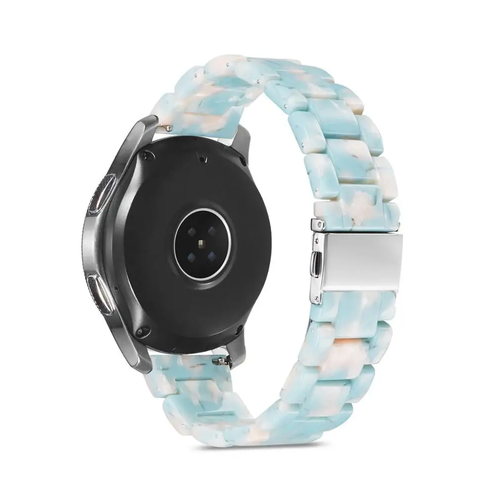 20 мм 22 мм полимерный ремешок для часов samsung Galaxy gear S3 ремешок из нержавеющей стали Пряжка Galaxy 46 мм huawei GT ремешок для часов - Цвет: 6