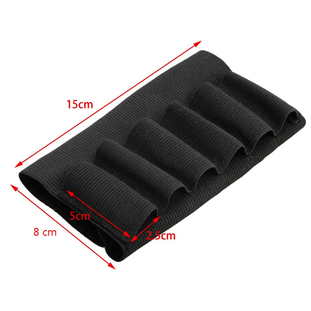 Тактический 12GA 20GA приклад для дробовика Battle Ammo Pouch 8 круглый и винтовка Buttstock Anti-Slip Recoil Pad Охотничьи аксессуары