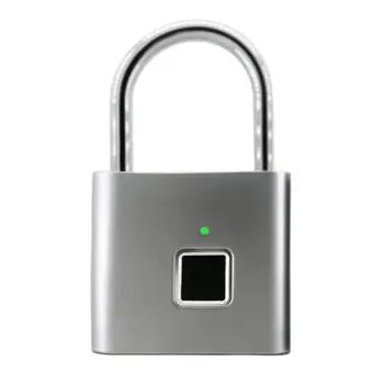 

Car Fingerprint Padlock Cabinet Lock Small Lock Dormitory Bag Small Lock Pure Fingerprint Lock